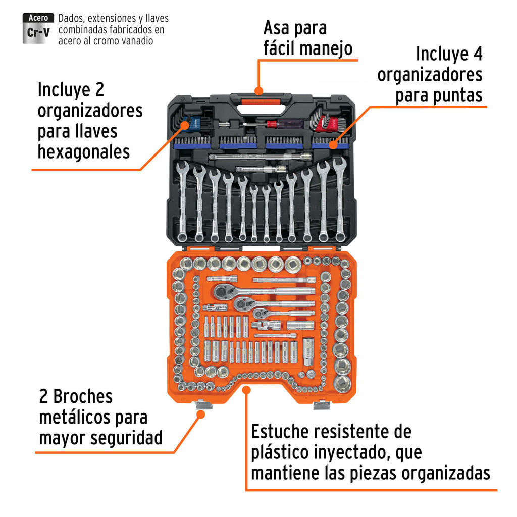 Pack Dúo TRUPER: 2 Maletines de 199 Herramientas C/u
