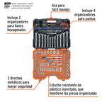 Pack Dúo TRUPER: 2 Maletines de 199 Herramientas C/u